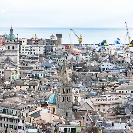 Apartamento Rosy's House Un Attico A Due Passi Dall'acquario Parking Free Génova